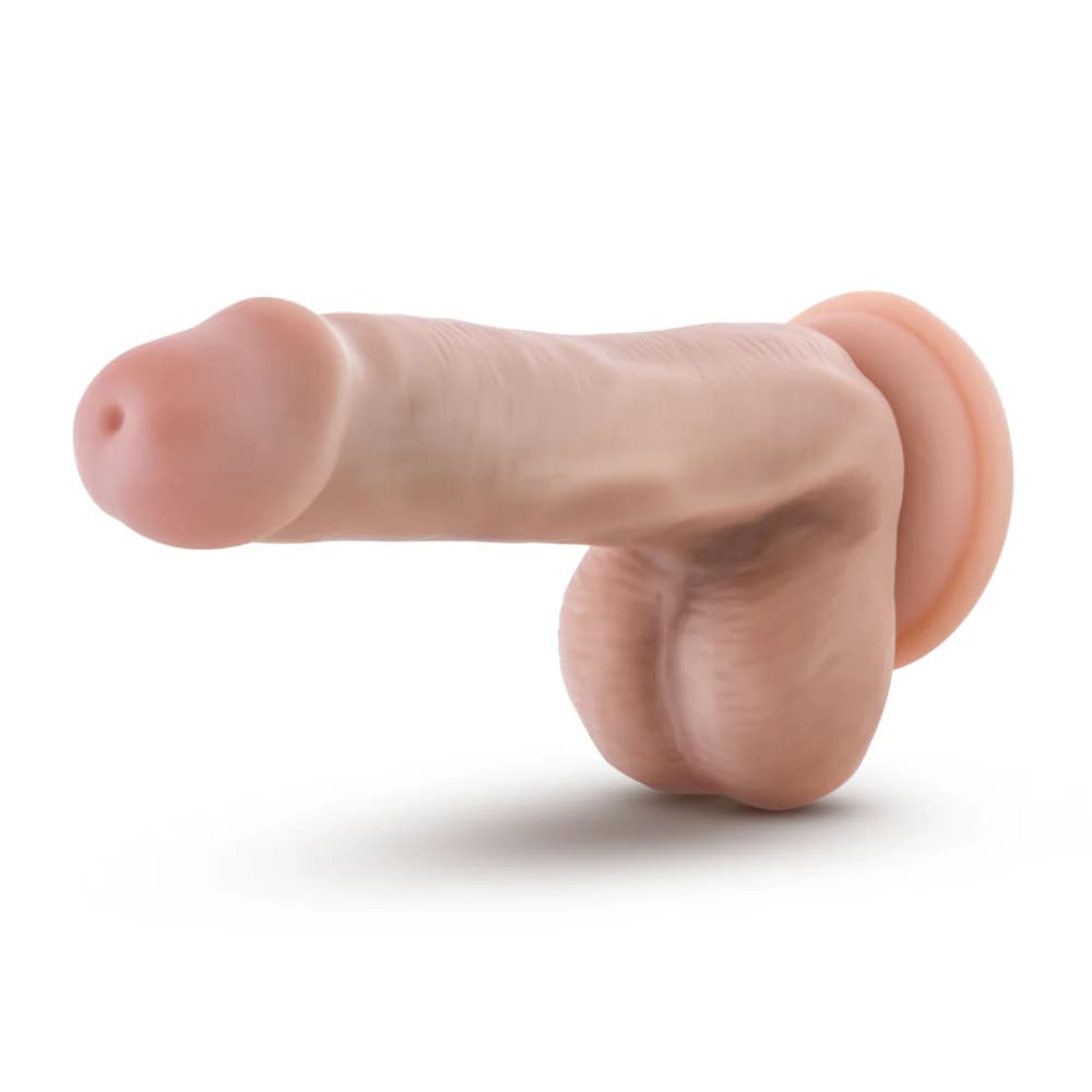 Dr. Skin Dr. Jeffrey Realistic 6.5 in. Dildo with Balls Beige thumbnail 4