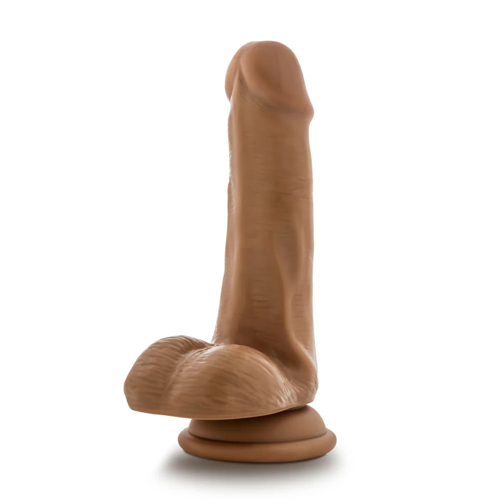 Dr. Skin Dr. Jeffrey Realistic 6.5 in. Dildo with Balls Tan thumbnail 3