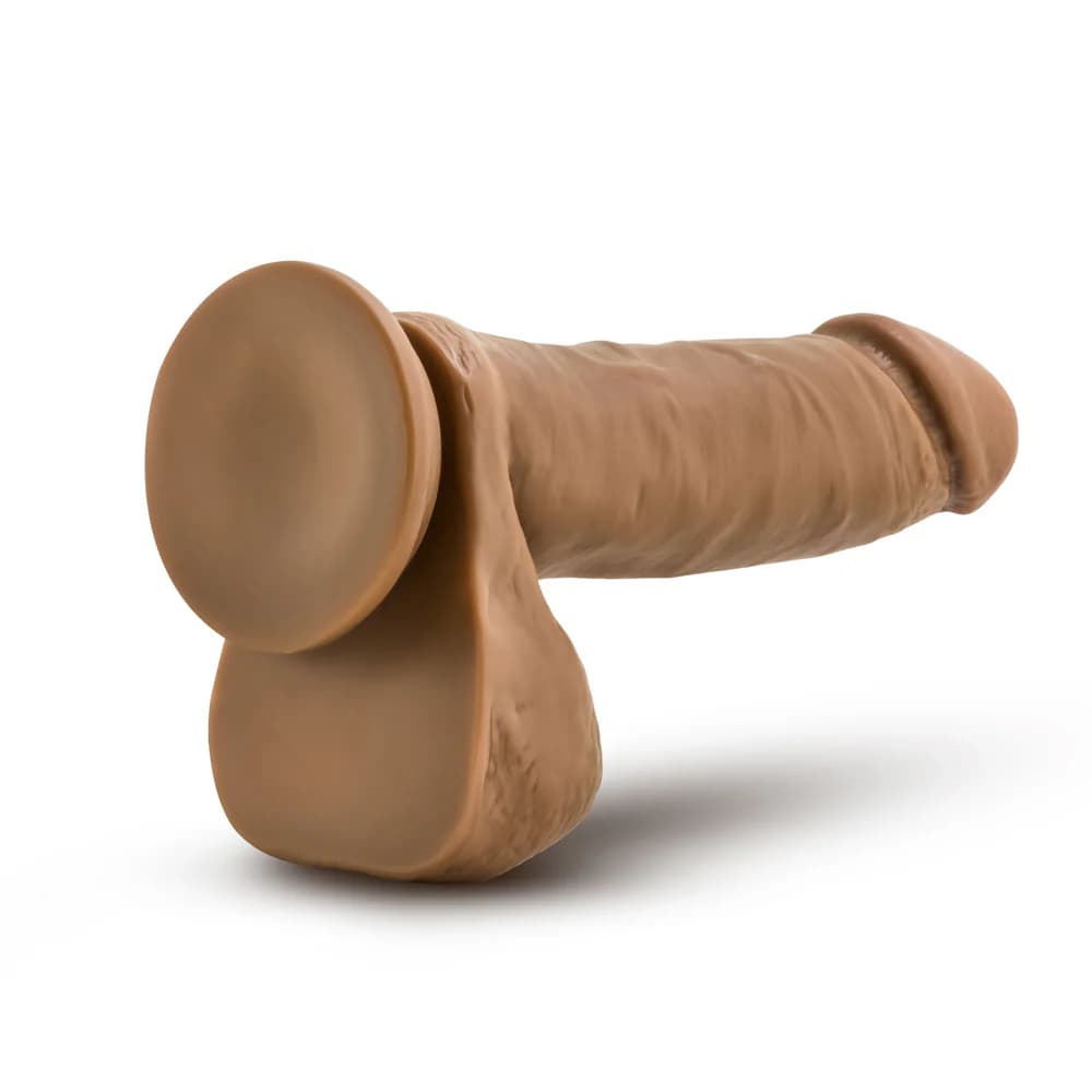 Dr. Skin Dr. William 8 in. Dildo with Balls Tan thumbnail 5