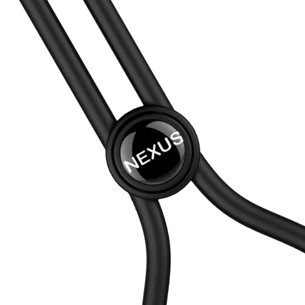 Nexus Forge Adjustable Vibrating Cock Ring Black thumbnail 6