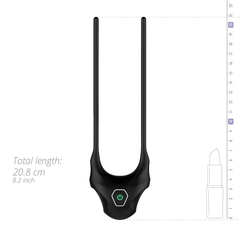 Nexus Forge Adjustable Vibrating Cock Ring Black thumbnail 7