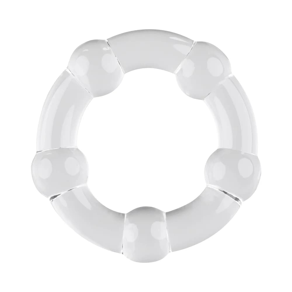 Selopa Erection Rings Cock Ring Set Clear thumbnail 2