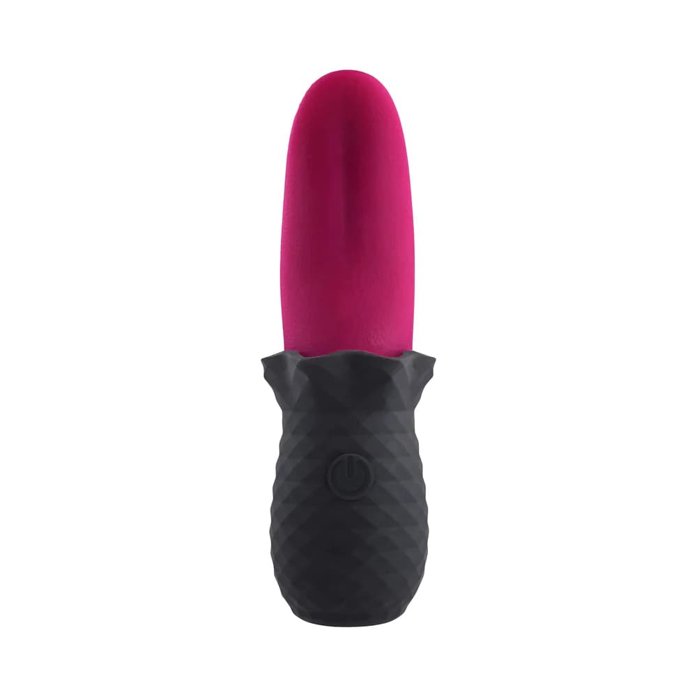 Selopa Tongue Teaser Vibe Rechargeable Silicone Pink Black thumbnail 2