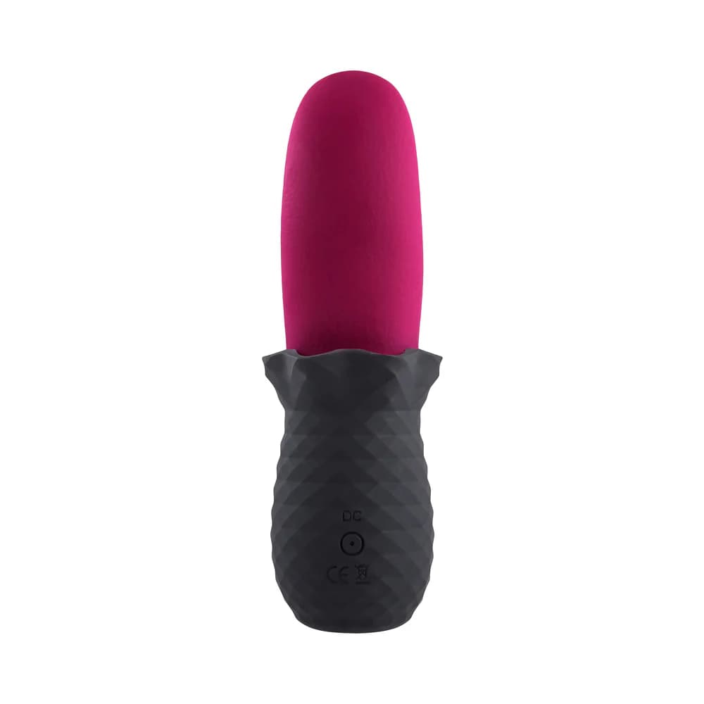 Selopa Tongue Teaser Vibe Rechargeable Silicone Pink Black thumbnail 3