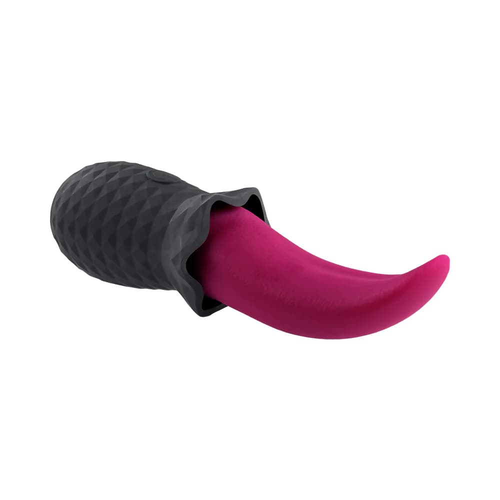 Selopa Tongue Teaser Vibe Rechargeable Silicone Pink Black thumbnail 7
