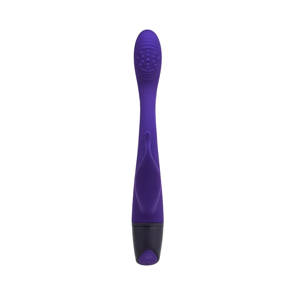 Selopa Plum Passion Rechargeable Dual Stim Silicone Purple thumbnail 2