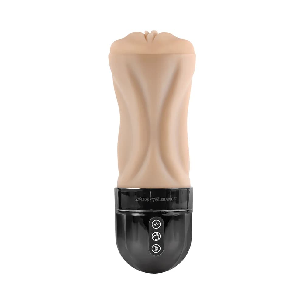 Zero Tolerance Tight Lipped Rechargeable Stroker with Suction Light thumbnail 2