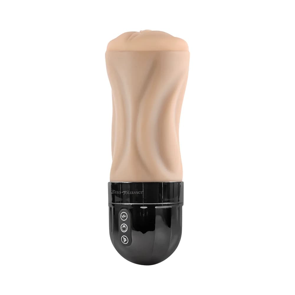 Zero Tolerance Tight Lipped Rechargeable Stroker with Suction Light thumbnail 3