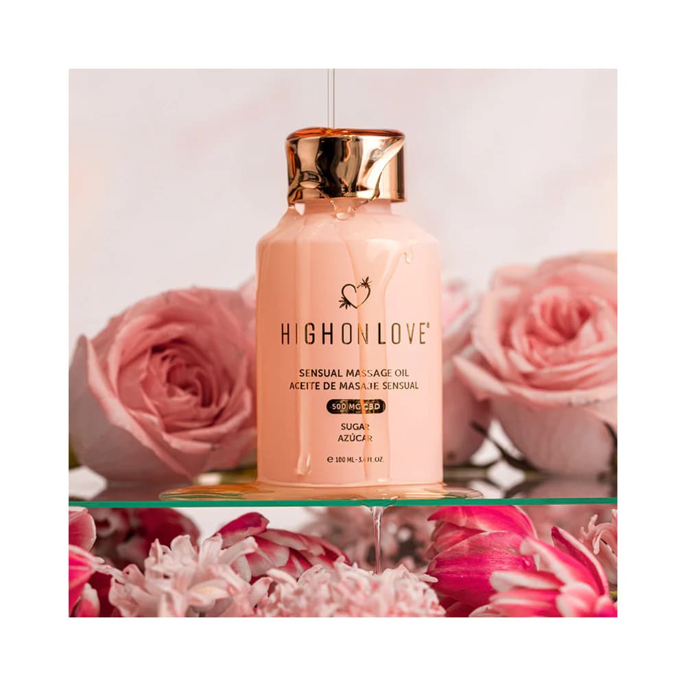 HighOnLove CBD Sensual Massage Oil Sugar High thumbnail 2