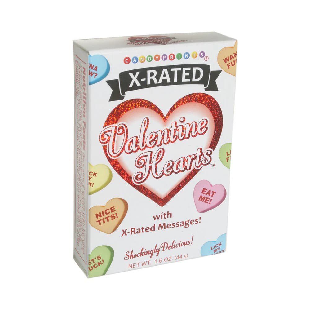 X-Rated Valentine Hearts Candy Boxes 6-Piece Display thumbnail 2