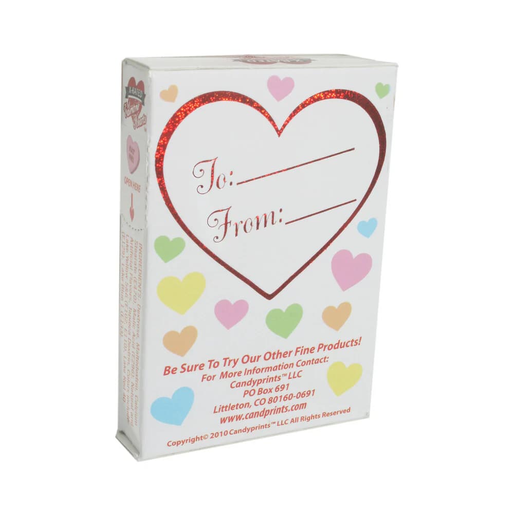 X-Rated Valentine Hearts Candy Boxes 6-Piece Display thumbnail 3