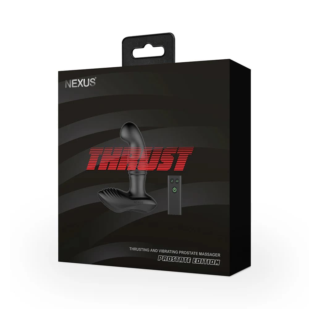 Nexus Thrust Prostate Edition Thrusting Vibrating Prostate and Perineum Massager Black thumbnail 7