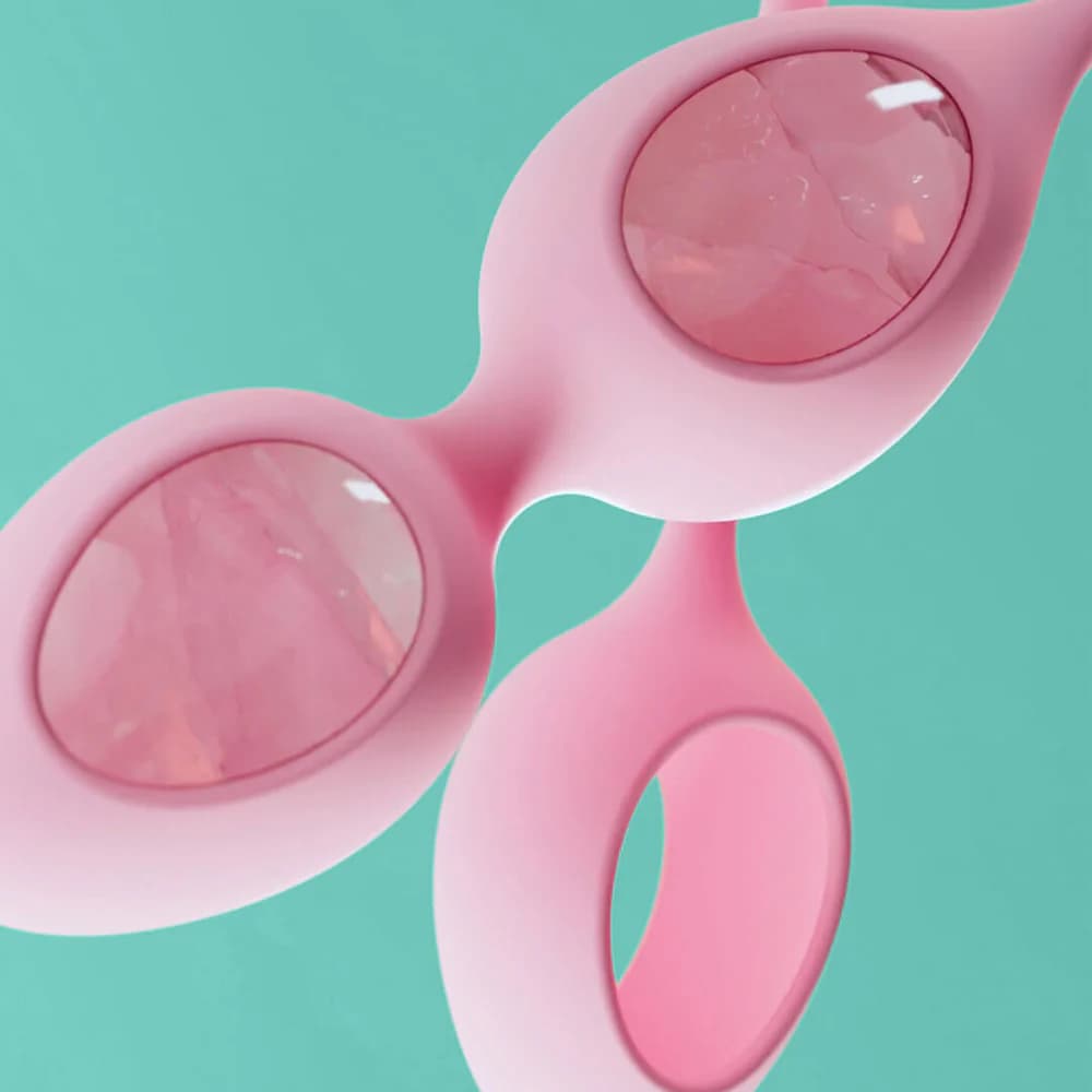 Biird Yonii 2-Piece Rose Quartz Eggs Set thumbnail 4