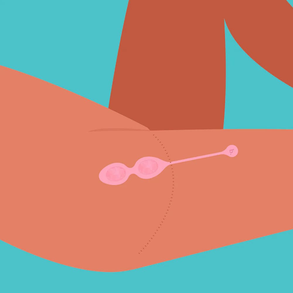 Biird Yonii 2-Piece Rose Quartz Eggs Set thumbnail 5