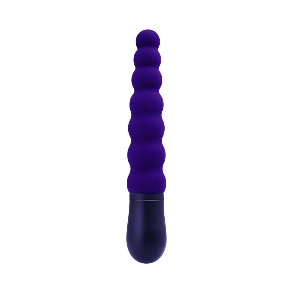 Selopa Beaded Beauty Silicone Vibrator Purple thumbnail 3