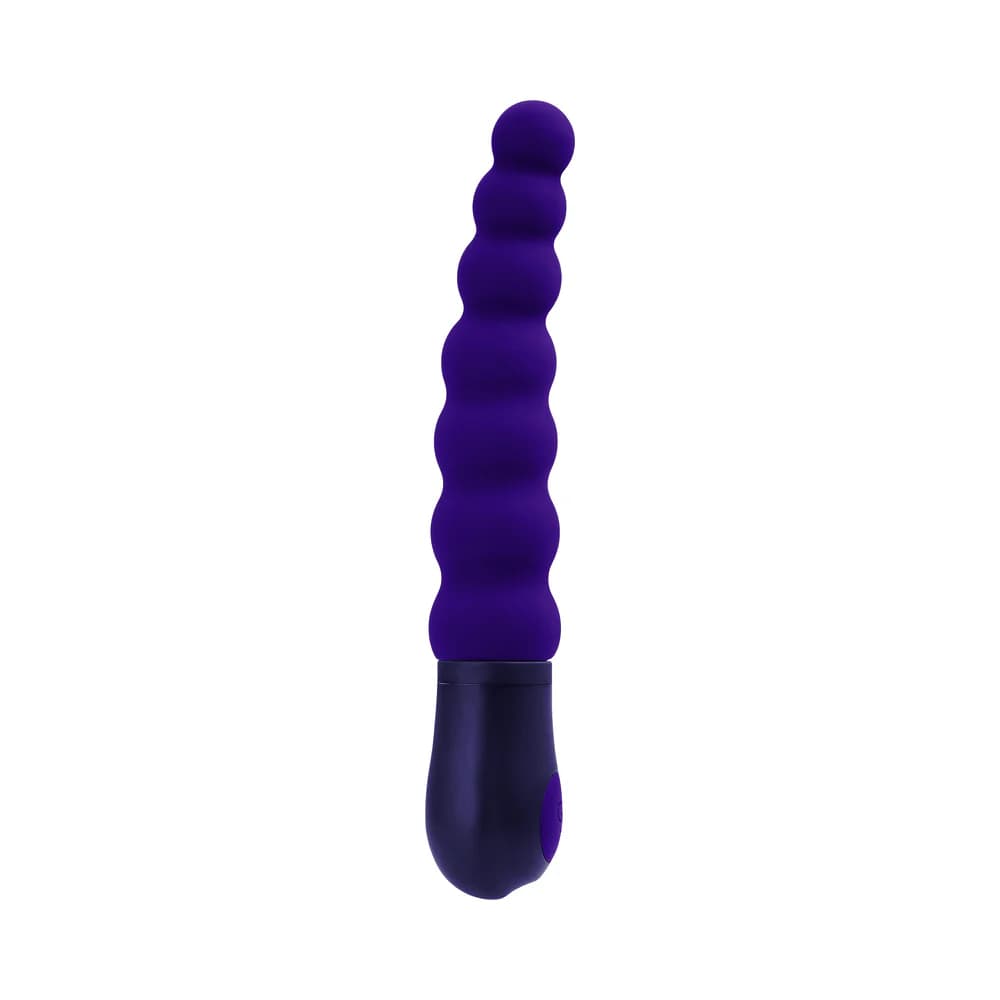 Selopa Beaded Beauty Silicone Vibrator Purple thumbnail 4