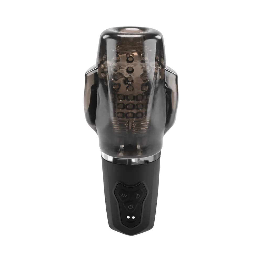 Zero Tolerance A Sucking Good Time Rechargeable Vibrating Stroker Black Smoke thumbnail 2