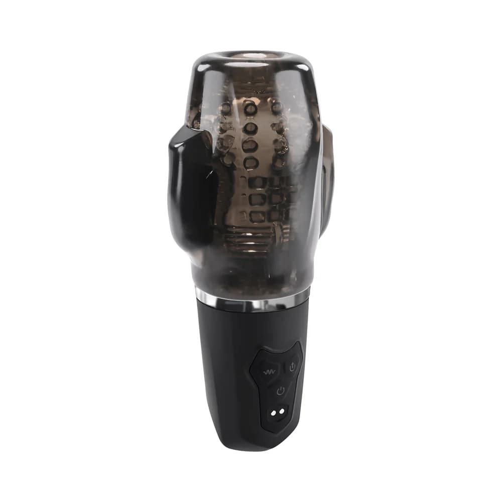 Zero Tolerance A Sucking Good Time Rechargeable Vibrating Stroker Black Smoke thumbnail 5
