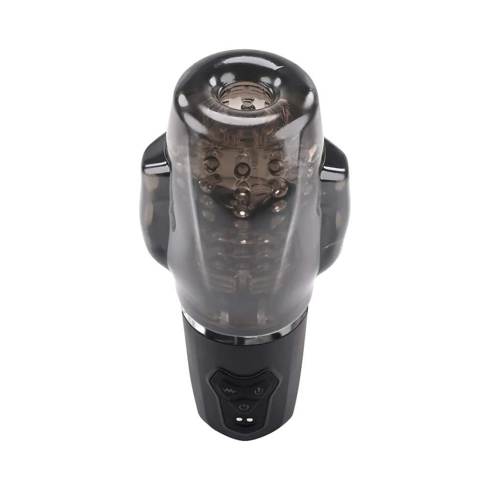 Zero Tolerance A Sucking Good Time Rechargeable Vibrating Stroker Black Smoke thumbnail 6