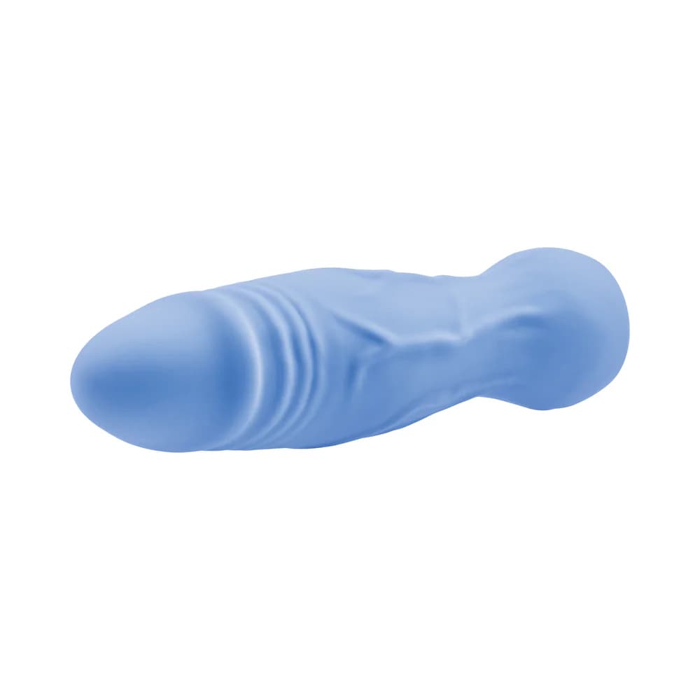 Gender X Lil Buddy Rechargeable Silicone Realistic Vibrator Blue thumbnail 6