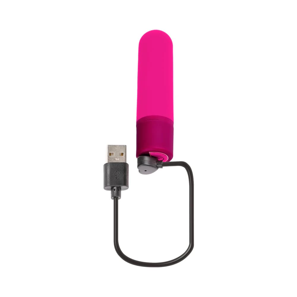 Selopa Tiny Temptation Rechargeable Silicone Bullet Vibrator Pink thumbnail 5