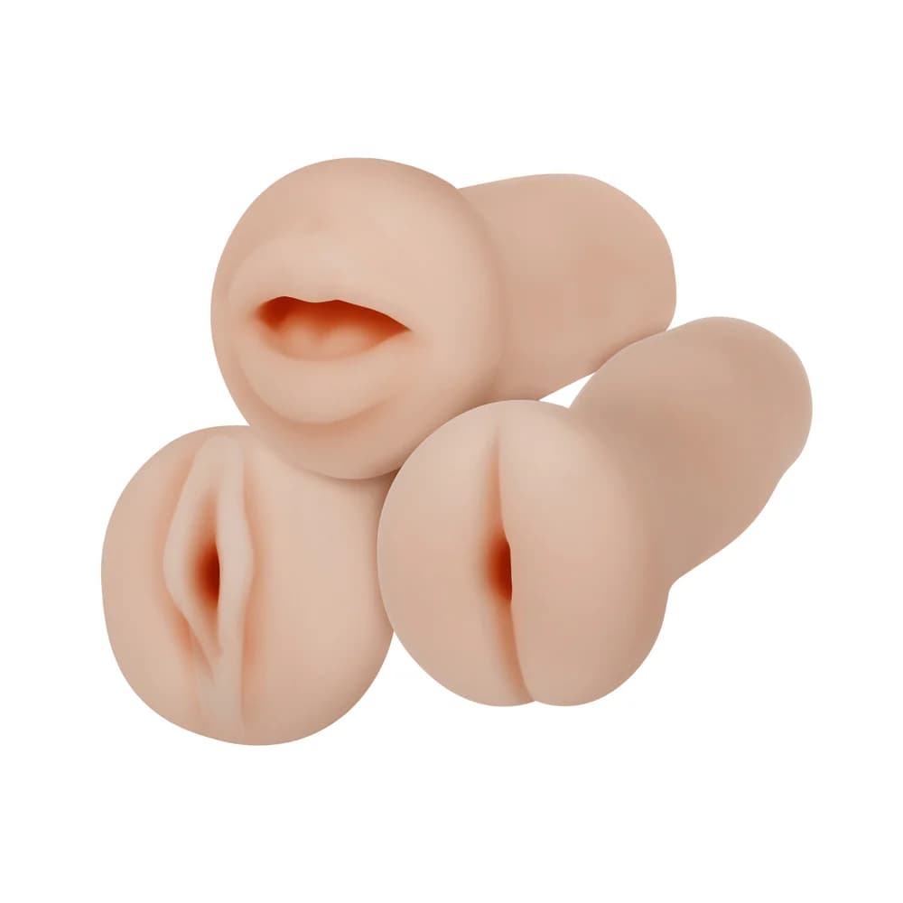 Selopa Party Pack 3-Piece Stroker Pack Light thumbnail 2