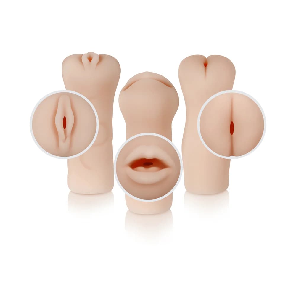 Selopa Party Pack 3-Piece Stroker Pack Light thumbnail 3