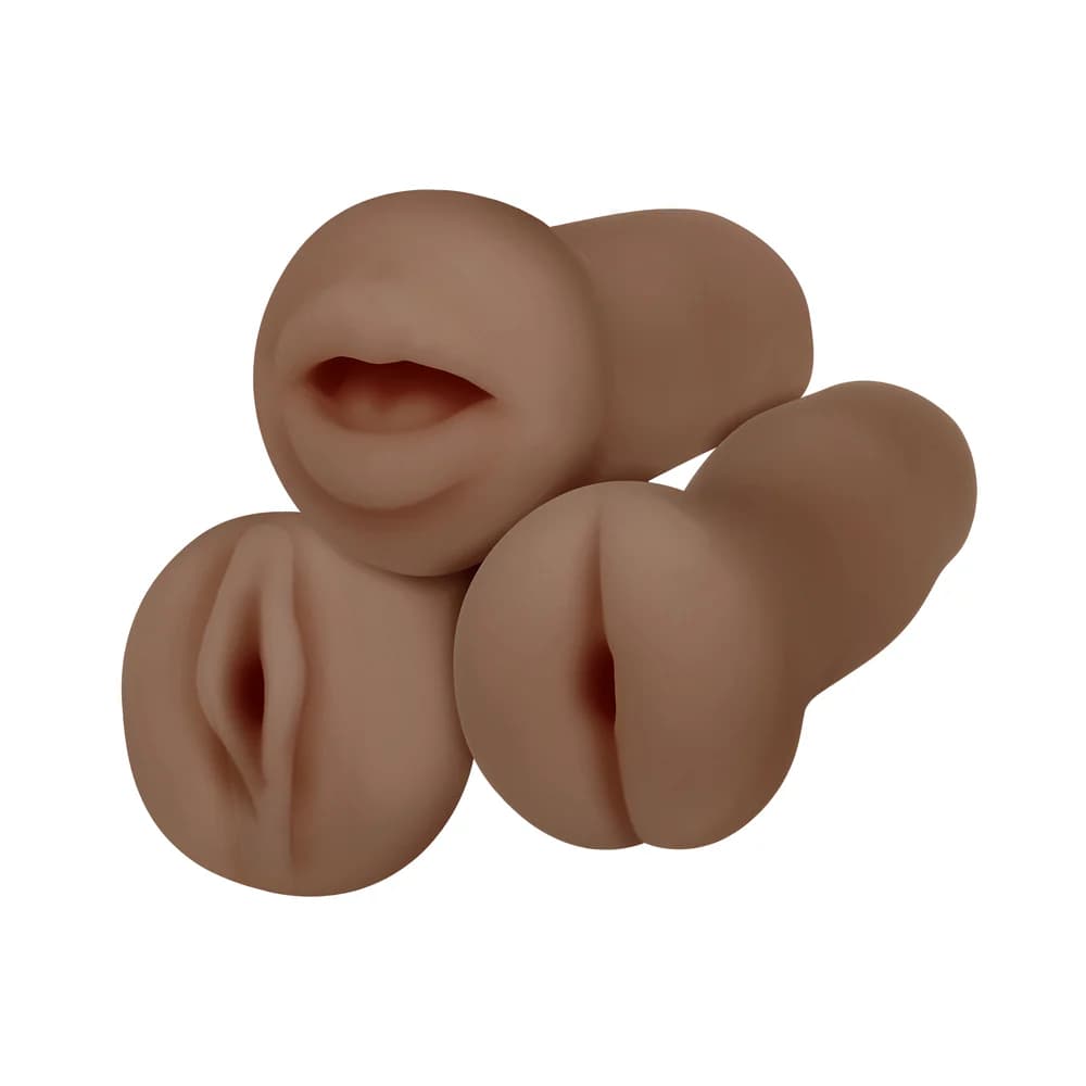 Selopa Party Pack 3-Piece Stroker Pack Dark thumbnail 2