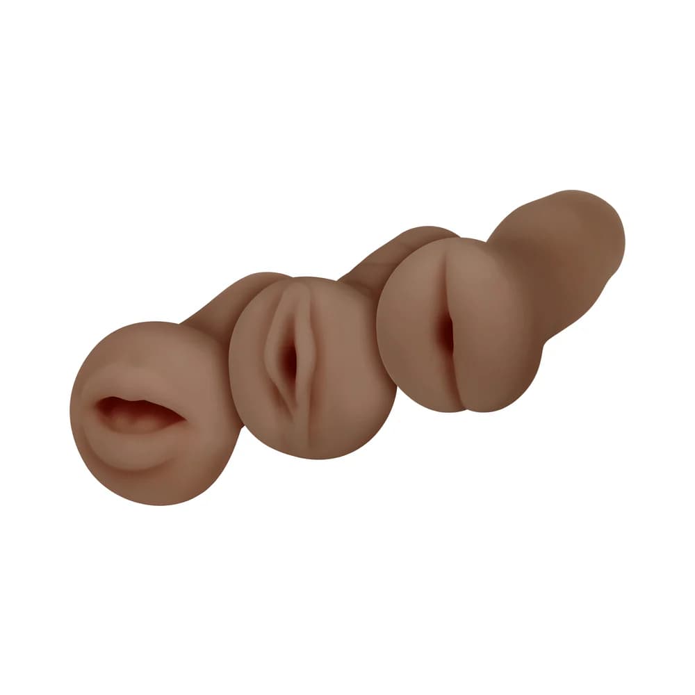 Selopa Party Pack 3-Piece Stroker Pack Dark thumbnail 4