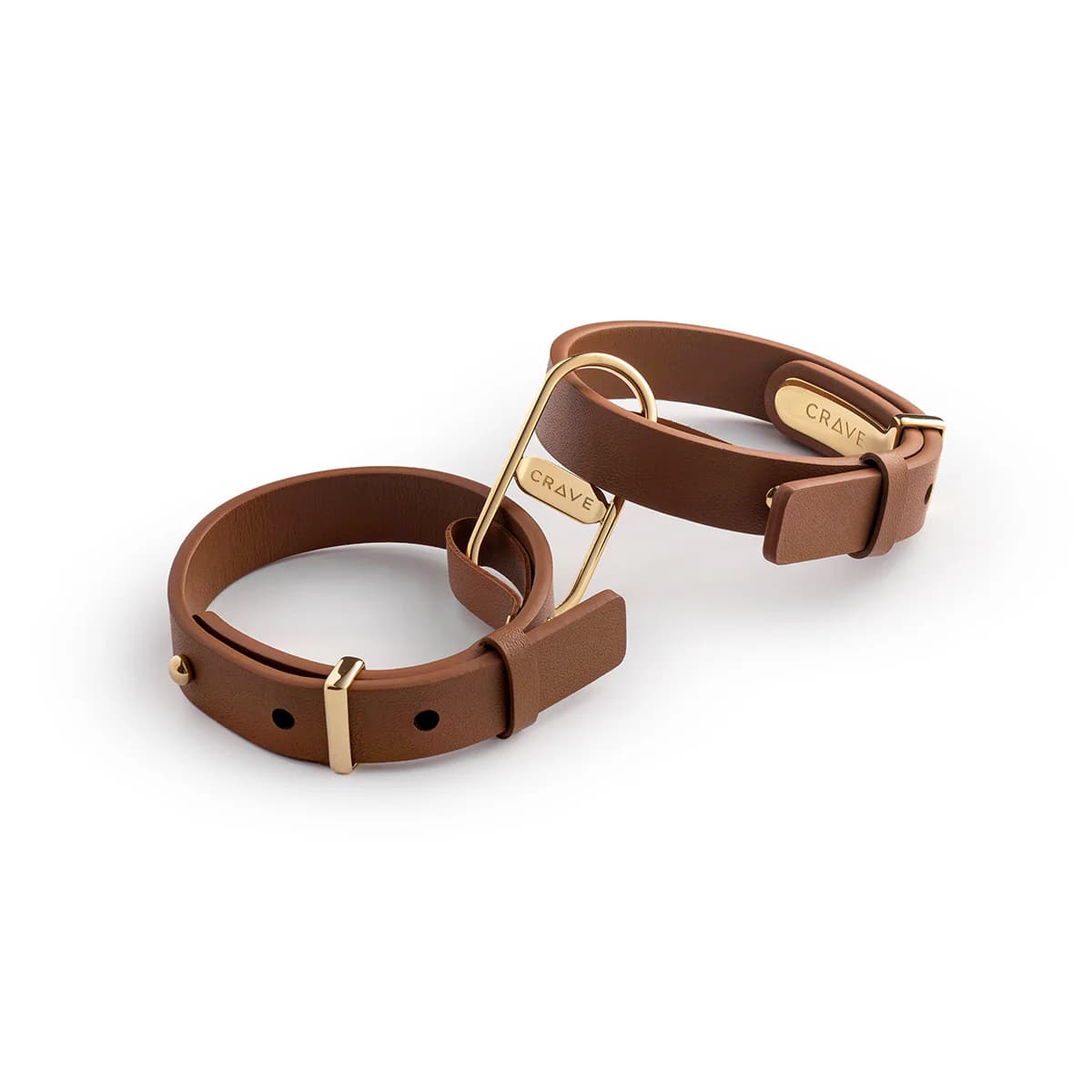 Crave ICON Cuffs Tan/24kt Gold thumbnail 2
