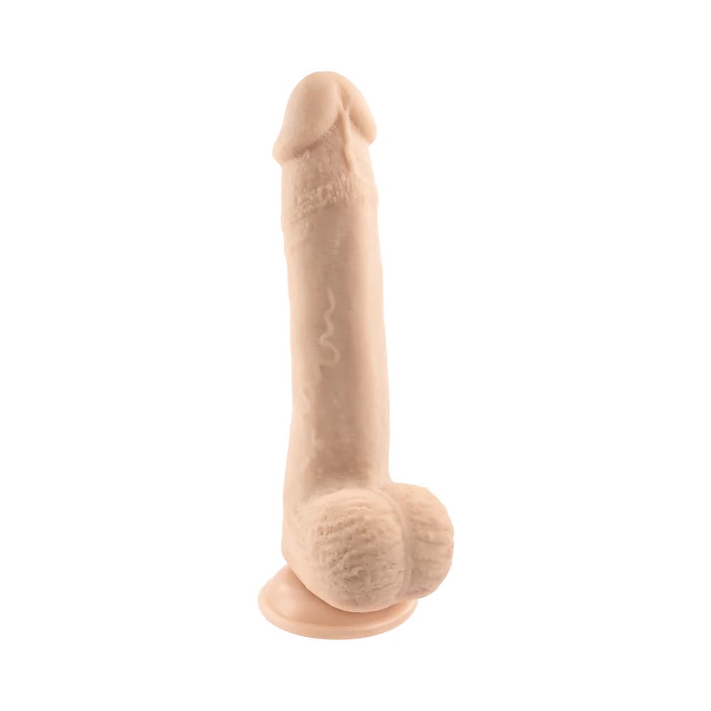 Selopa Natural Feel Flexskin Bendable Dildo with Moving Material 7 in. Light thumbnail 8