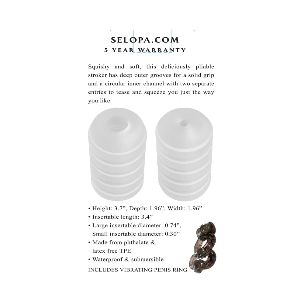 Selopa Ring Me Up Stroker TPE Clear thumbnail 9