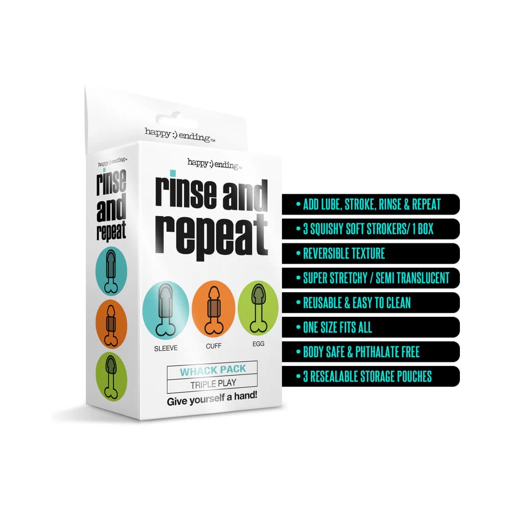 Rinse and Repeat Whack Pack Triple Play thumbnail 3
