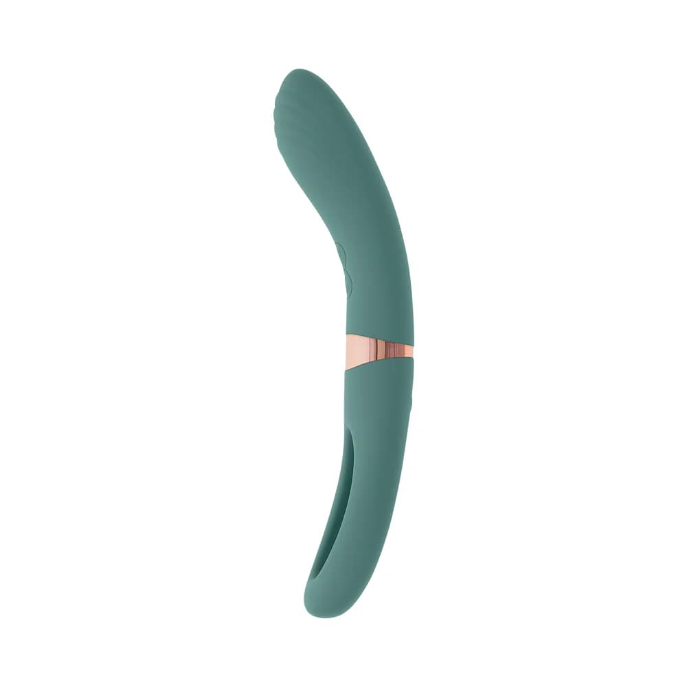 Evolved Chick Flick Rechargeable Vibrator with Flicker Silicone Mint thumbnail 6