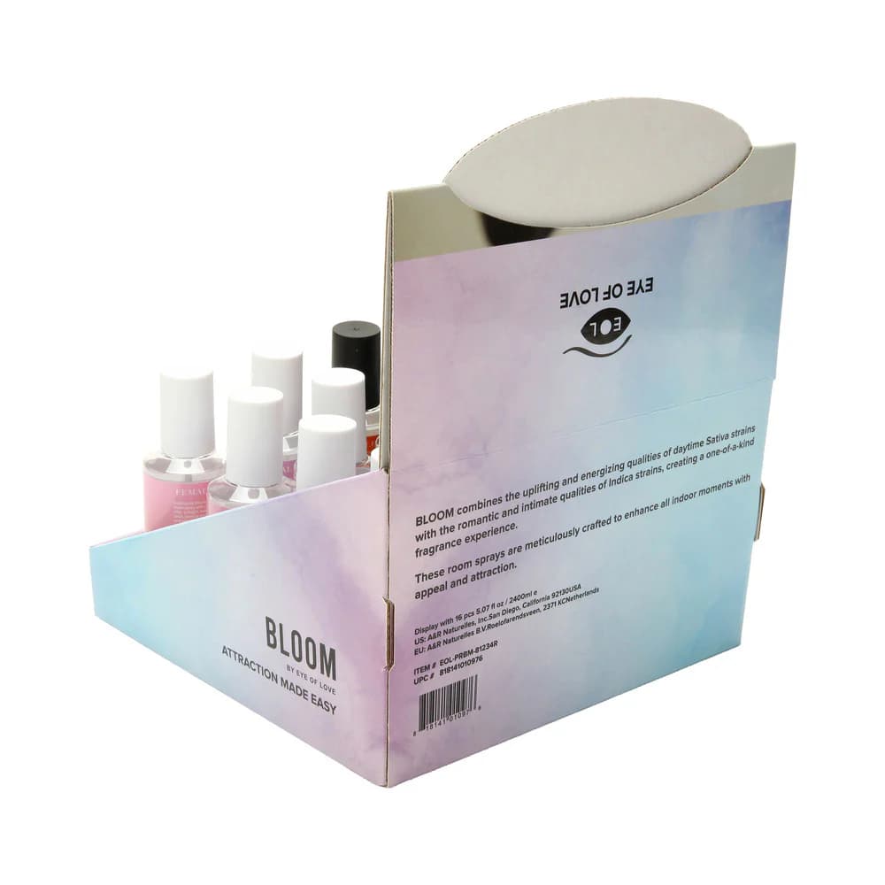 Eye of Love Bloom Pheromone Room Spray 4x4 Prepack - Cardboard thumbnail 3