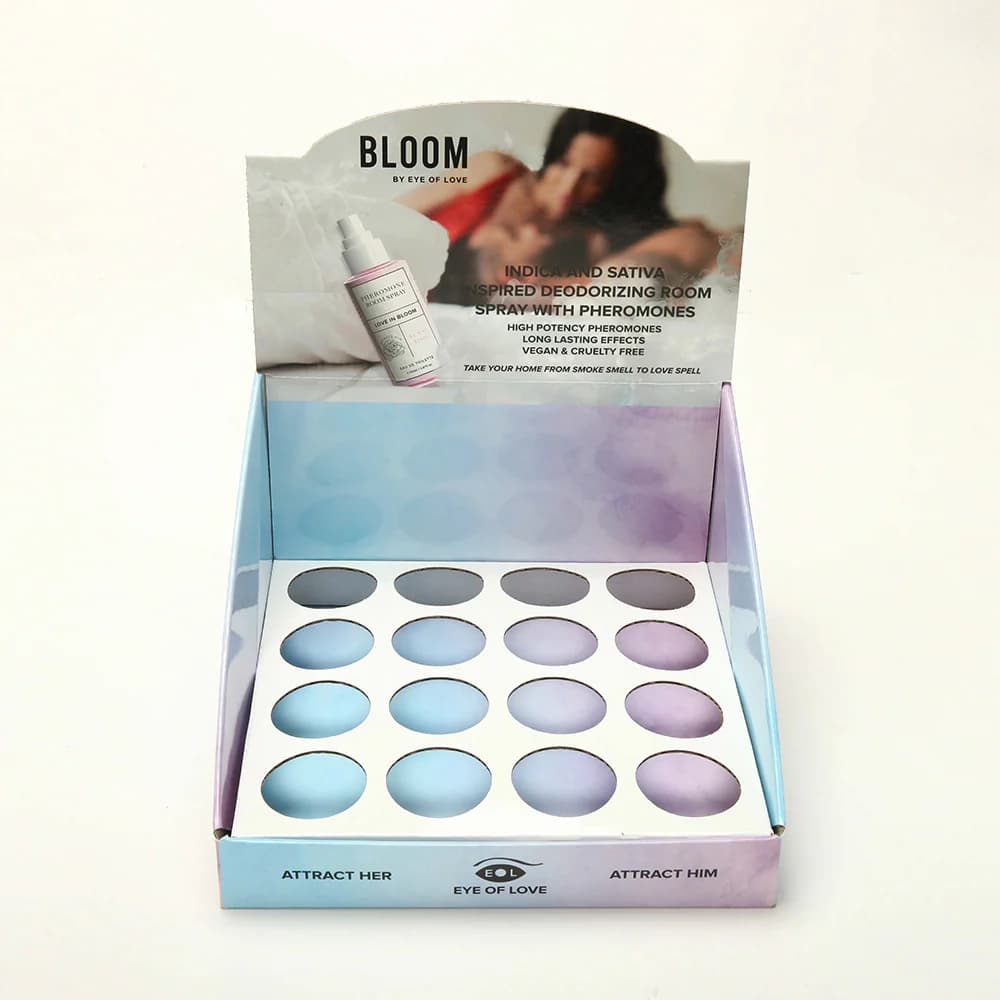 Eye of Love Bloom Pheromone Room Spray 4x4 Prepack - Cardboard thumbnail 4