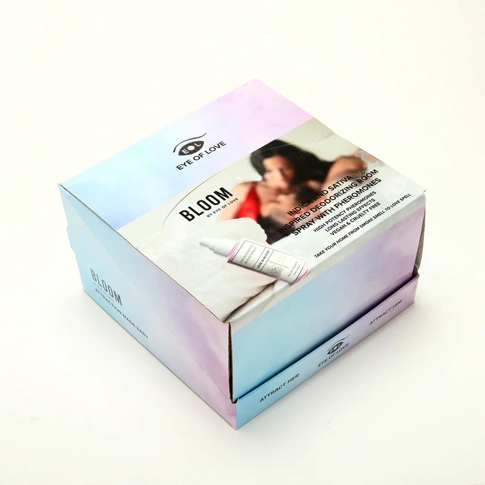 Eye of Love Bloom Pheromone Room Spray 4x4 Prepack - Cardboard thumbnail 5