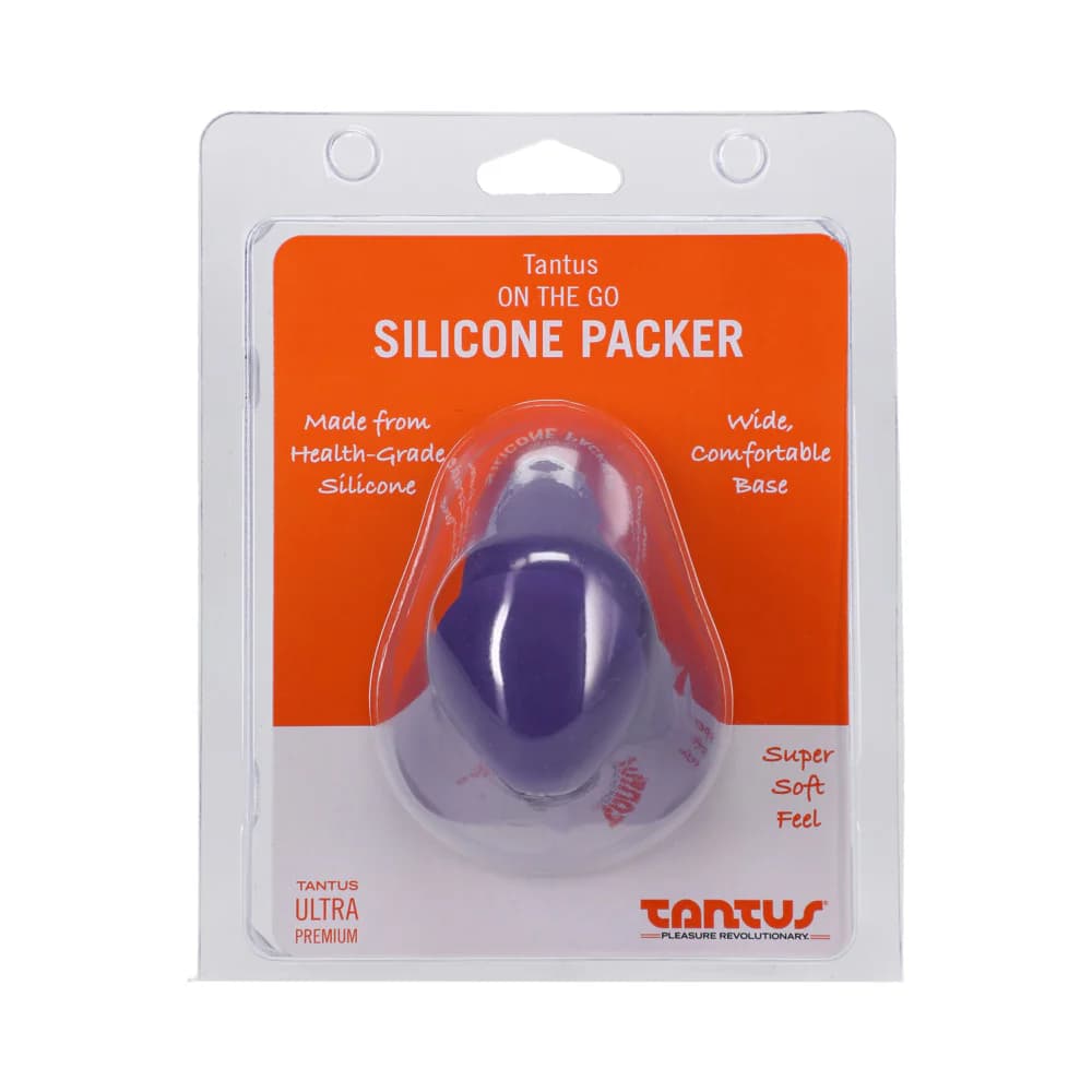 Tantus On The Go Silicone Packer Amethyst (Clamshell) thumbnail 6