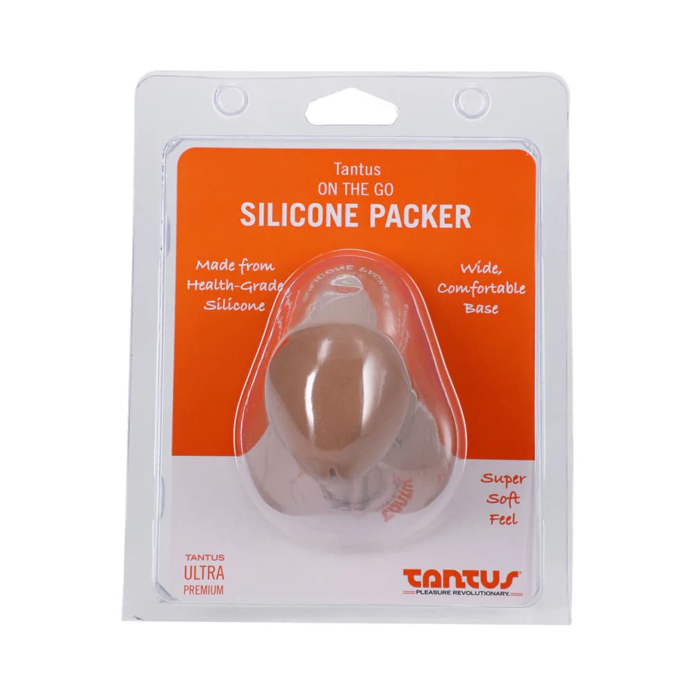 Tantus On The Go Silicone Packer Honey (Clamshell) thumbnail 6