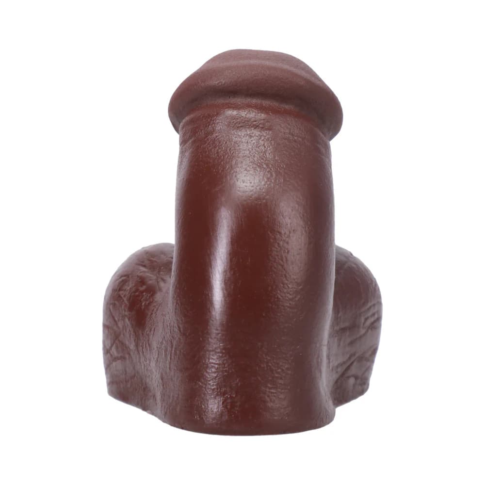 Tantus On The Go Silicone Packer Espresso (Clamshell) thumbnail 5