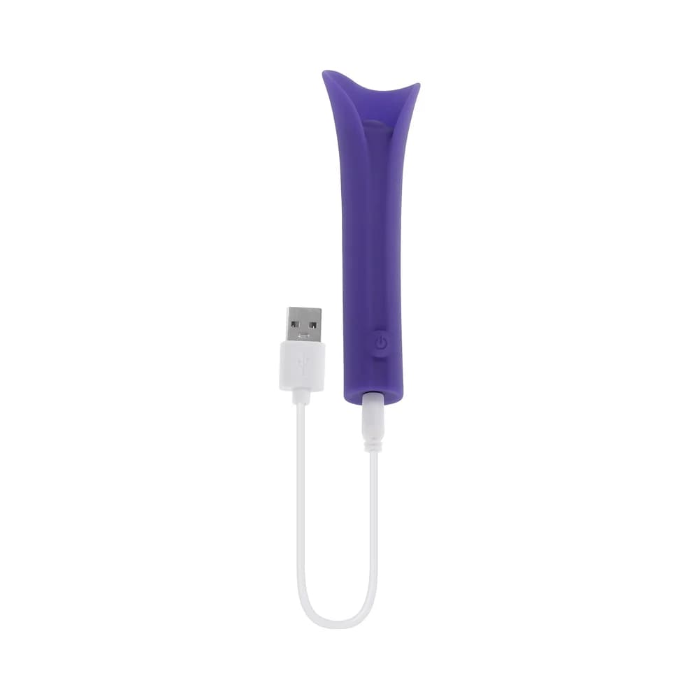 Evolved Full Coverage Rechargeable Bullet Silicone Purple thumbnail 8