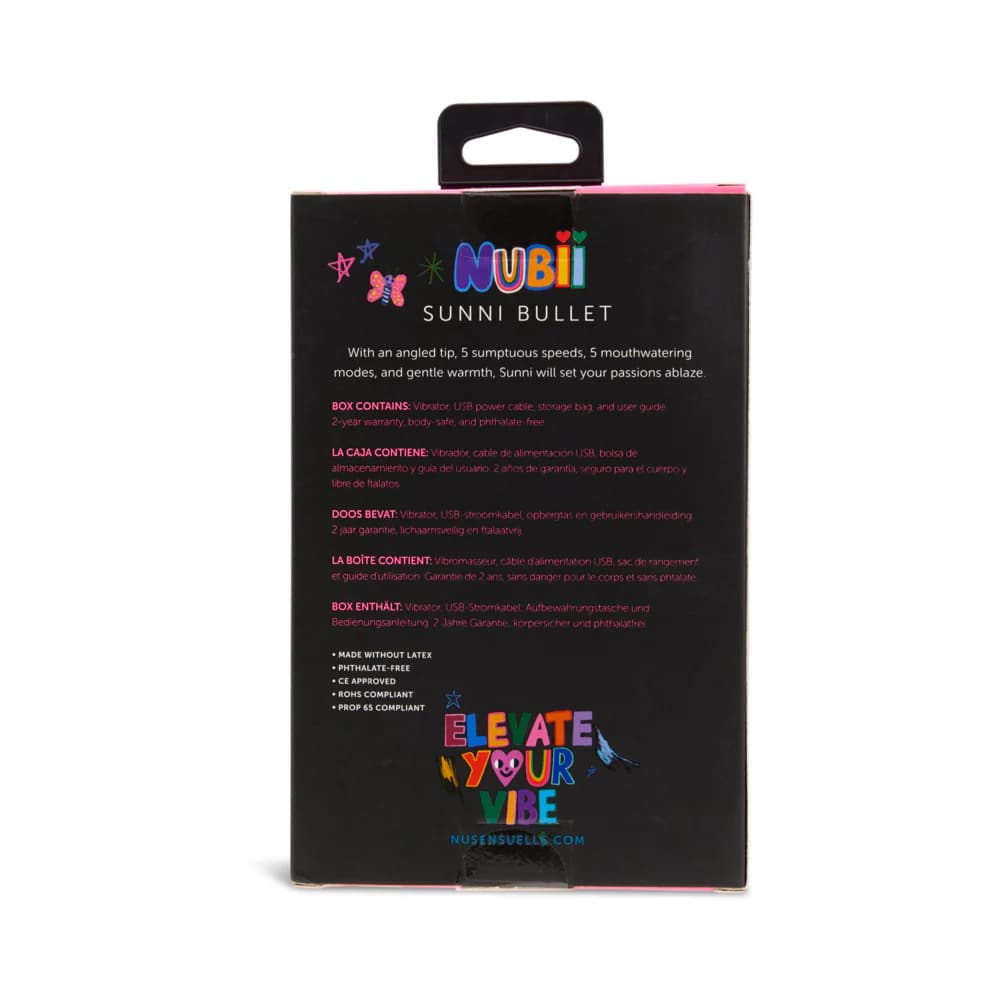 Nu Sensuelle Sunni Nubii Warming Bullet Pink thumbnail 6