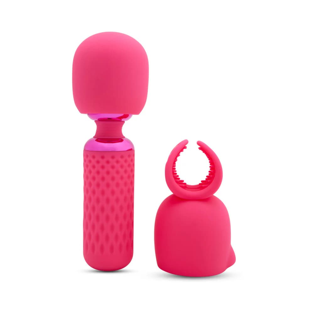 Nu Sensuelle Harlow Nubii Mini Wand W/ Masturbator Pink thumbnail 2