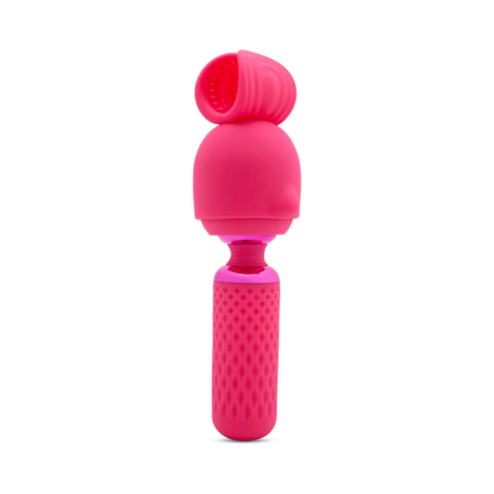 Nu Sensuelle Harlow Nubii Mini Wand W/ Masturbator Pink thumbnail 3