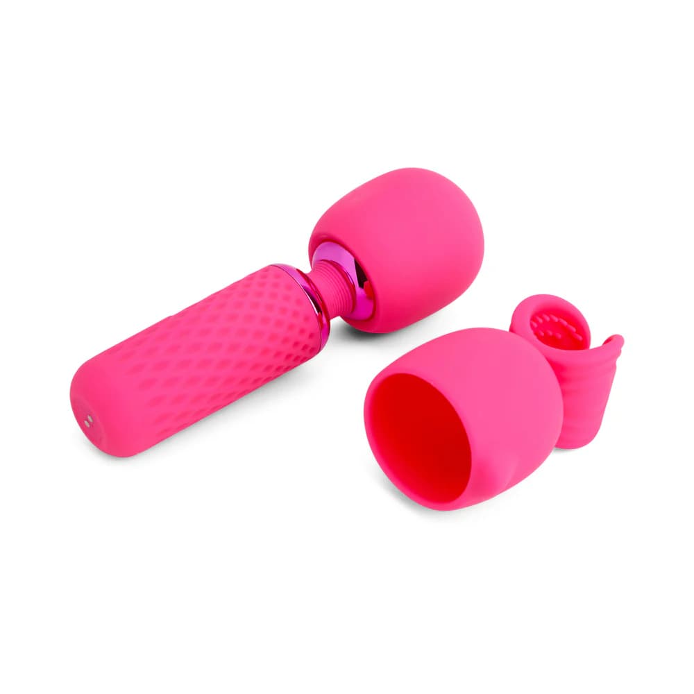 Nu Sensuelle Harlow Nubii Mini Wand W/ Masturbator Pink thumbnail 6