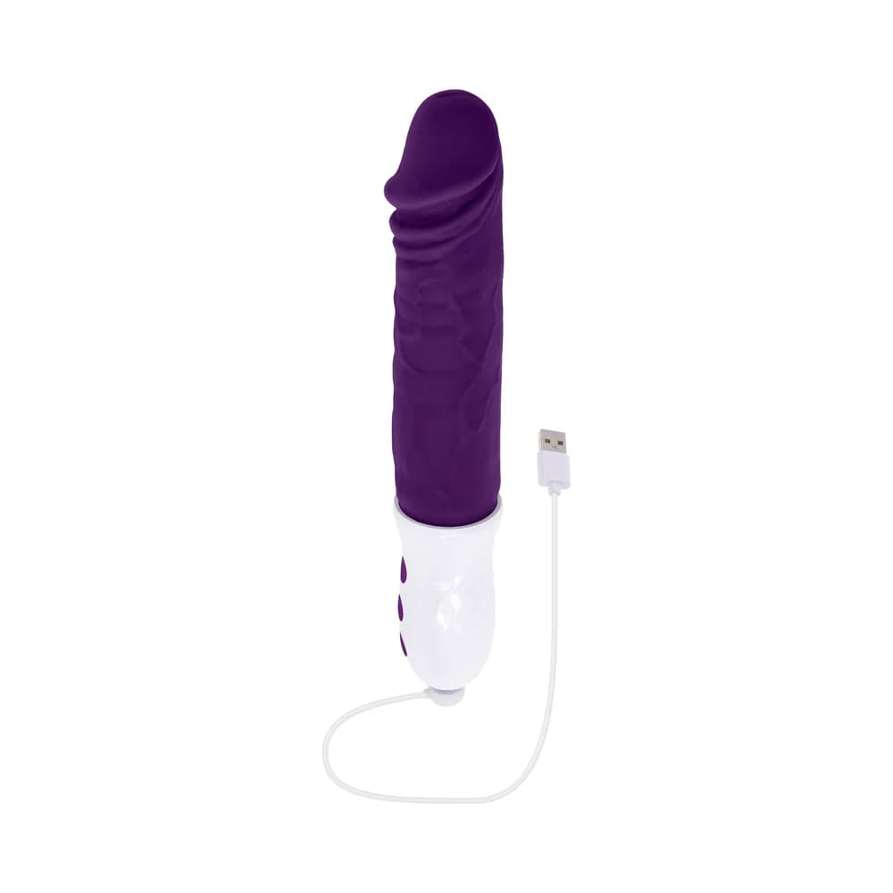 Evolved Plum Thrust Rechargeable Thrusting Vibe Silicone thumbnail 2