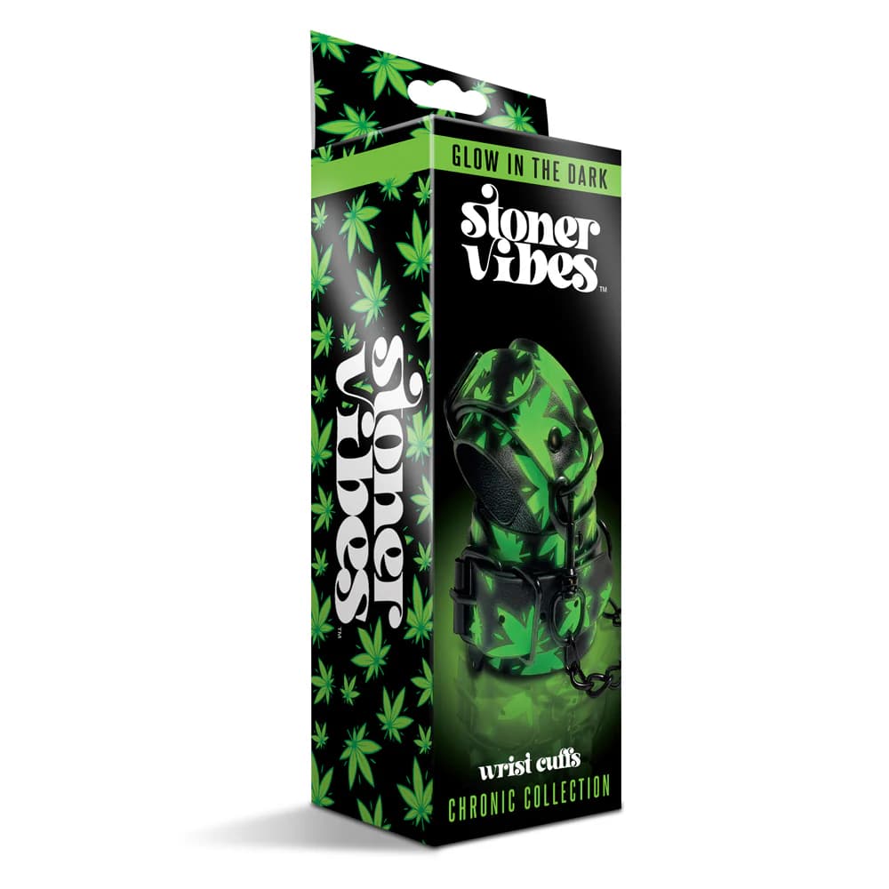 Stoner Vibes Chronic Collection Glow in the Dark Wrist Cuffs thumbnail 5