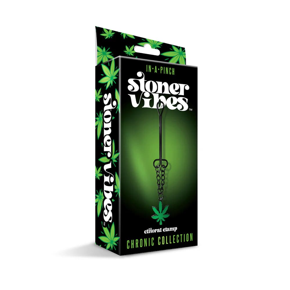 Stoner Vibes Chronic Collection Clitoral Clamp with Chain thumbnail 5