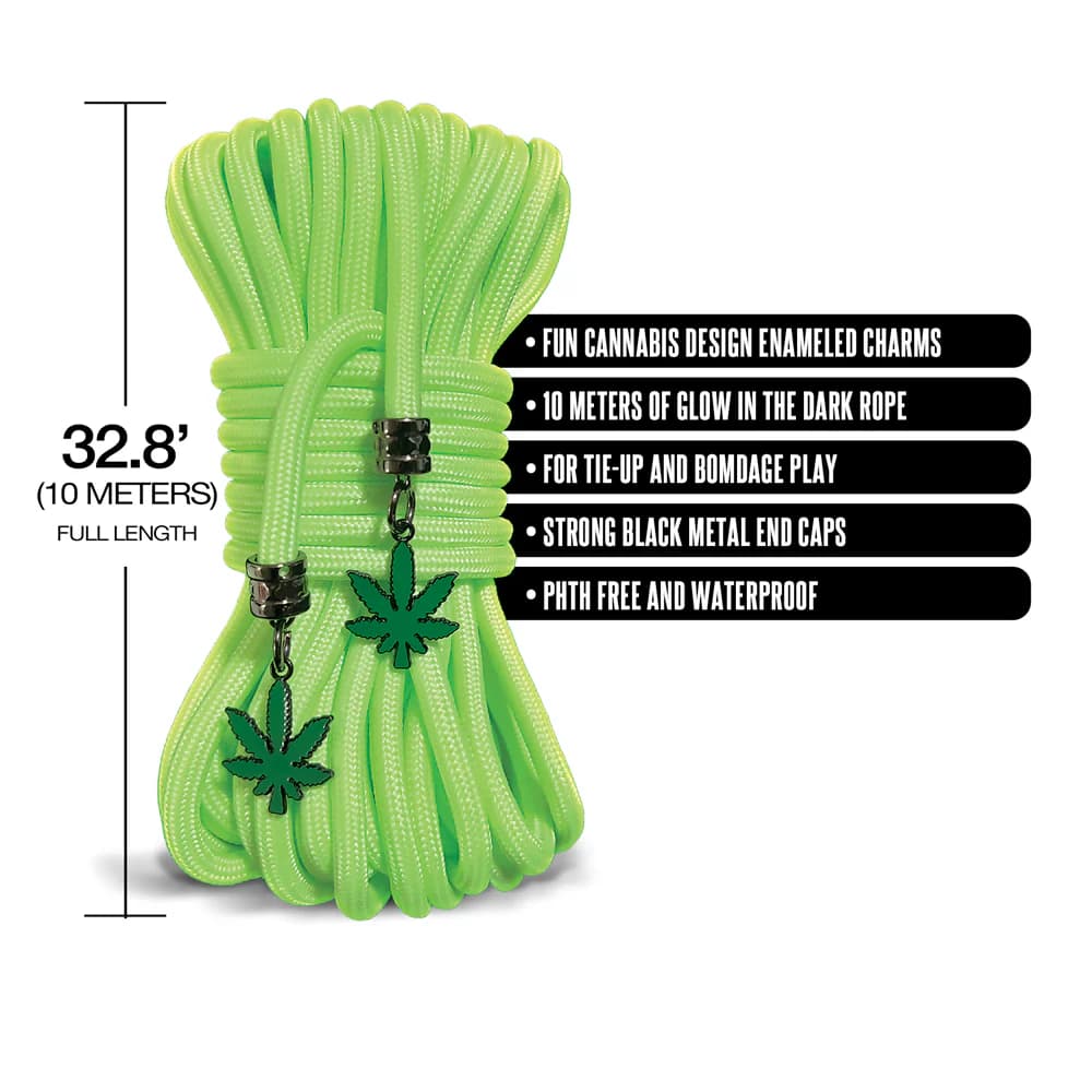 Stoner Vibes Chronic Collection Glow in the Dark Rope 32 ft. thumbnail 4