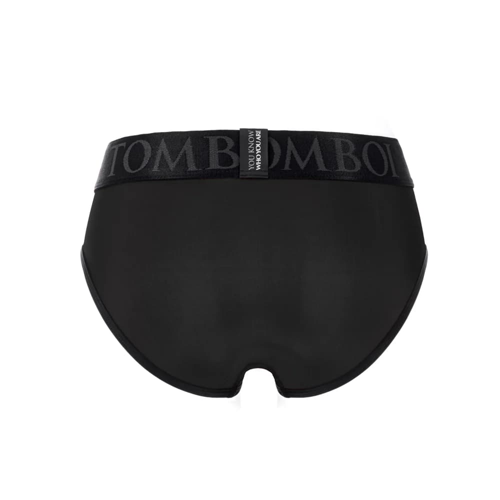 SpareParts Tomboi Cover Brief Style Underwear Harness Nylon Black/Black M thumbnail 9